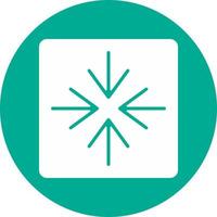 Minimize Vector Icon Design
