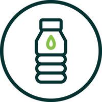 Water Flask Vector Icon Design