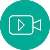 Video Vector Icon Design