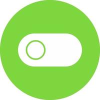 Toggle Left Vector Icon Design