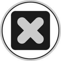 Delete Vector Icon Design