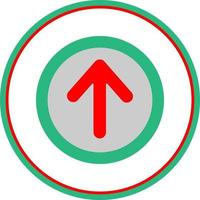 Arrow Up Vector Icon Design