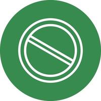 Slash Vector Icon Design