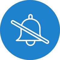 Bell Off Vector Icon Design