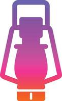 Desert Lantern Vector Icon Design