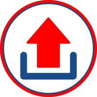 Upload Vector Icon Design