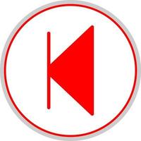 Skip Vector Icon Design