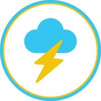 Lightning Vector Icon Design