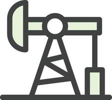 Oil Pump Vector Icon Design