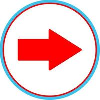 Right Vector Icon Design