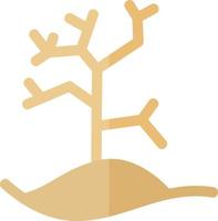 Dry Tree Vector Icon Design