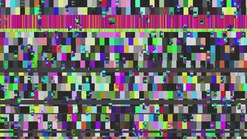 Television Display Screen Noise Background. video