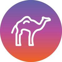 Camel Vector Icon Design