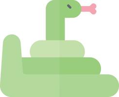 diseño de icono de vector de serpiente