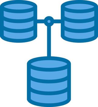 Database Vector Icon Design