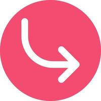 Right Vector Icon Design