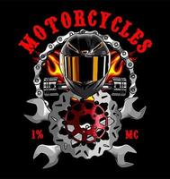 biker vector template for graphic design