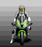 biker vector template for graphic design