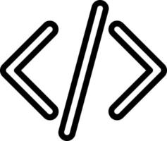 Code Vector Icon Design