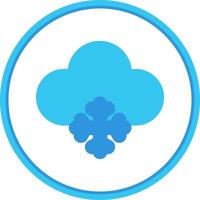Snow Vector Icon Design