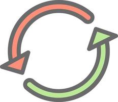 Refresh Vector Icon Design