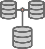 Database Vector Icon Design