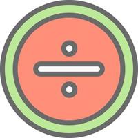 Divide Vector Icon Design