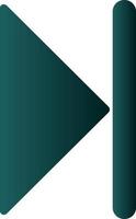 Skip Vector Icon Design