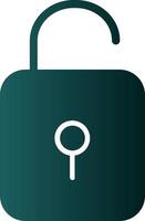 Unlock Vector Icon Design