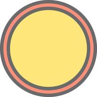 Circle Vector Icon Design