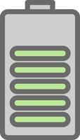 Battery Vector Icon Design