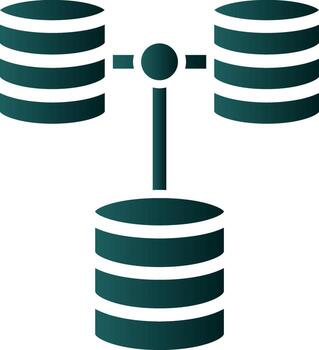 Database Vector Icon Design