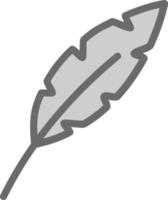 diseño de icono de vector de pluma