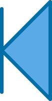 Skip Vector Icon Design