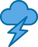 Lightning Vector Icon Design