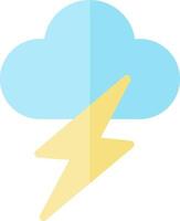 Lightning Vector Icon Design