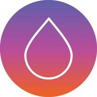 Droplet Vector Icon Design