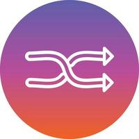 Shuffle Vector Icon Design