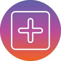 Plus Vector Icon Design