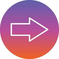 Right Vector Icon Design