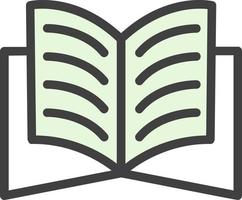 Book Vector Icon Design