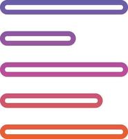 Align Vector Icon Design