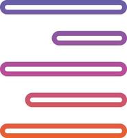 Align Vector Icon Design