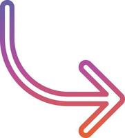 Right Vector Icon Design