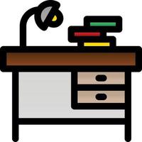 Desk Vector Icon Design