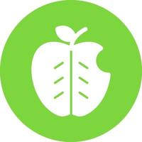 diseño de icono de vector de manzana