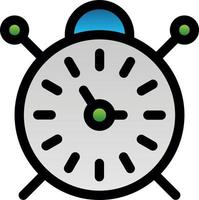 diseño de icono de vector de reloj de alarma