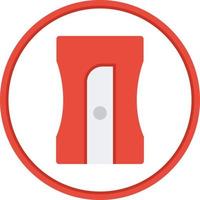 Pencil Sharpener Vector Icon Design
