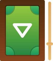 Billiard Game Line Vector Icon Design