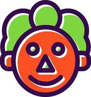 Clown Vector Icon Design